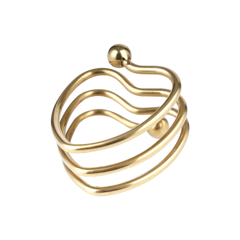 Golden Heart - Stainless Steel Cock Ring