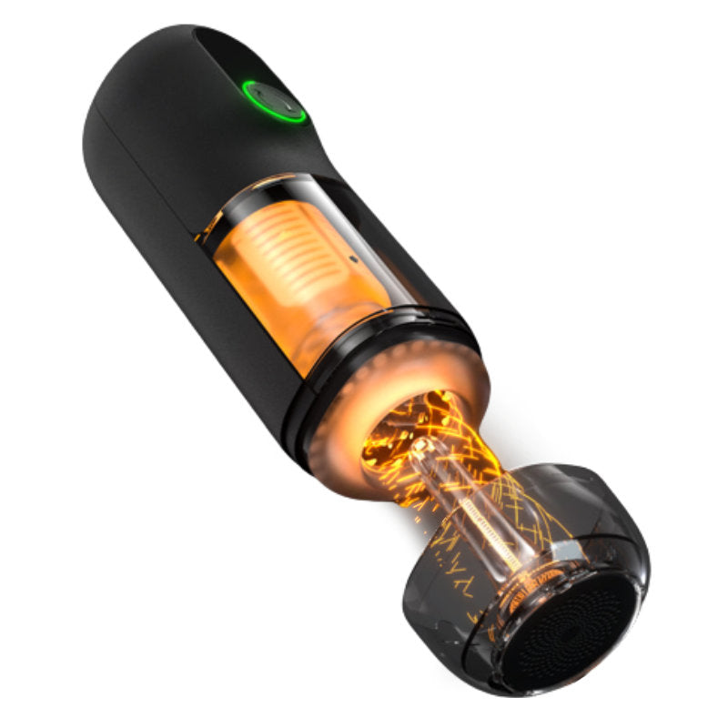 TryFun - Black Hole Pro Retractable Electric Masturbation Cup