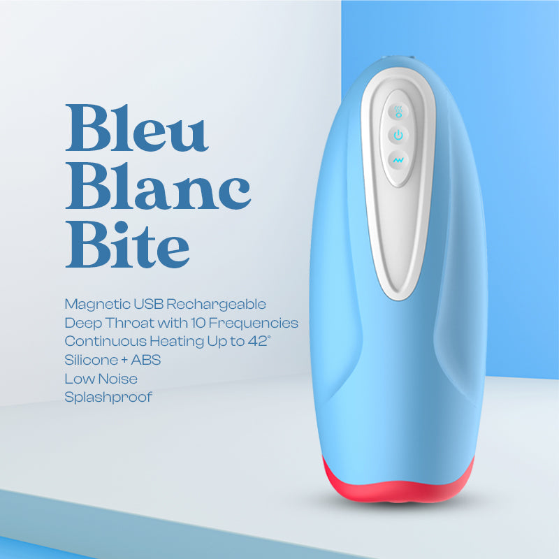 Bleu Blanc Bite – Automatischer Masturbator für den Mann