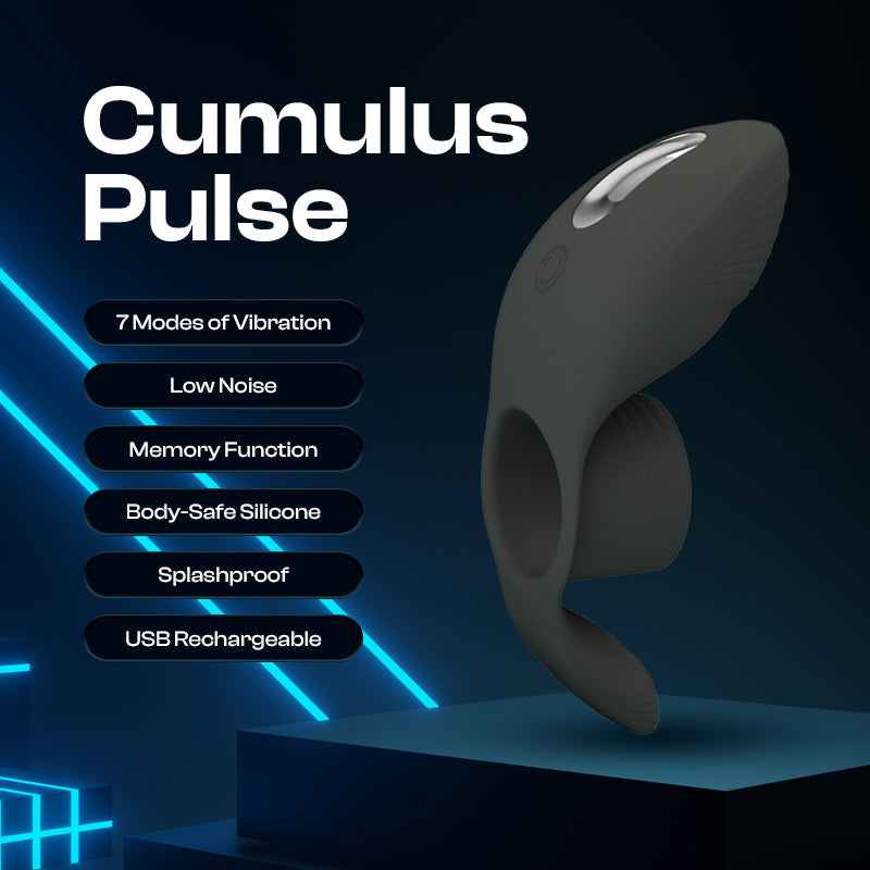 Cumulus Pulse – Male Vibrating Cock Ring