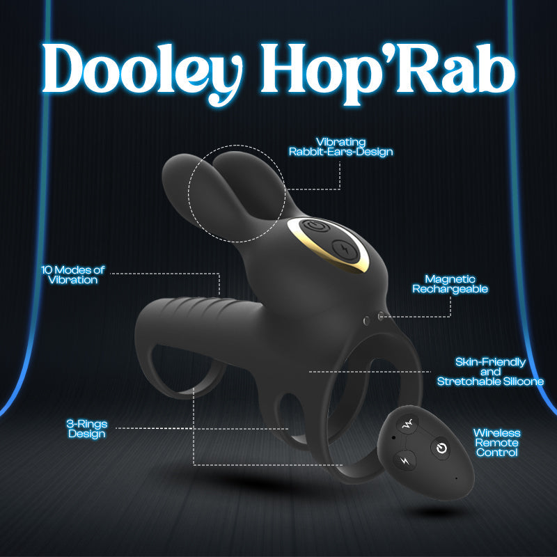 Dooley Hop’Rab - Three-rings Cock Ring