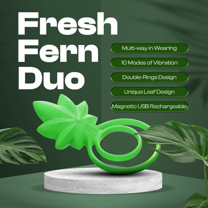 Fresh’Fern Duo - Vibrating Cock Rings