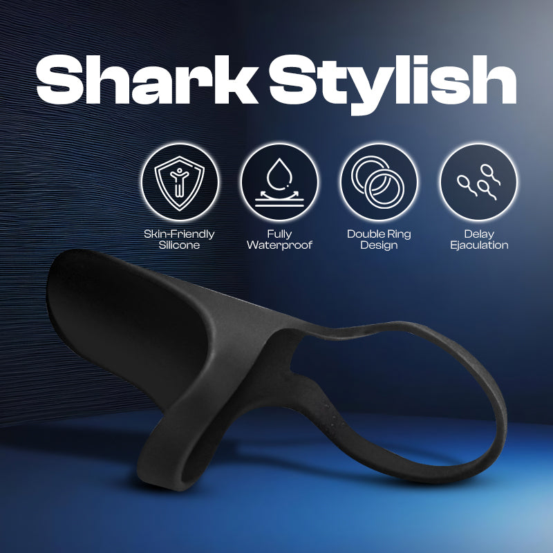 Shark Stylish - Double Silicone Cock Ring