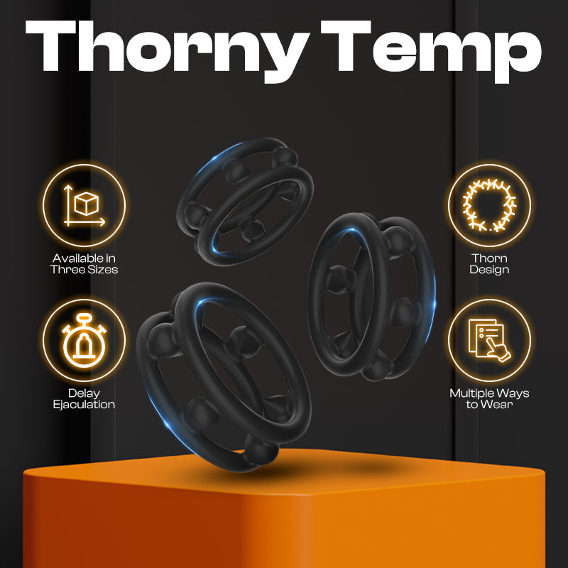 Thorny Temp - Silicone Cock Ring