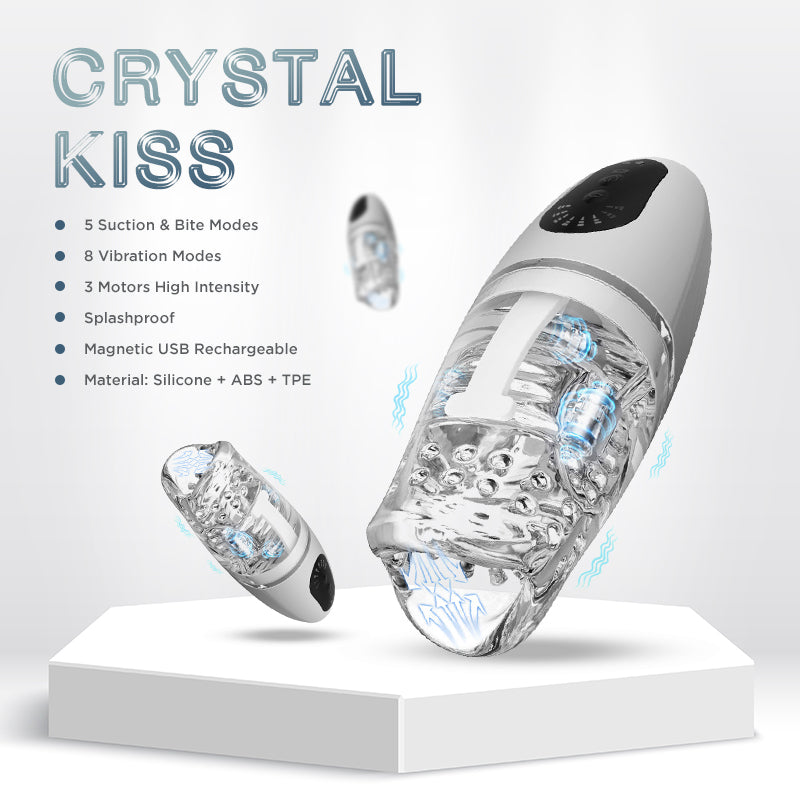 Crystal Kiss - Masturbateur automatique pour homme