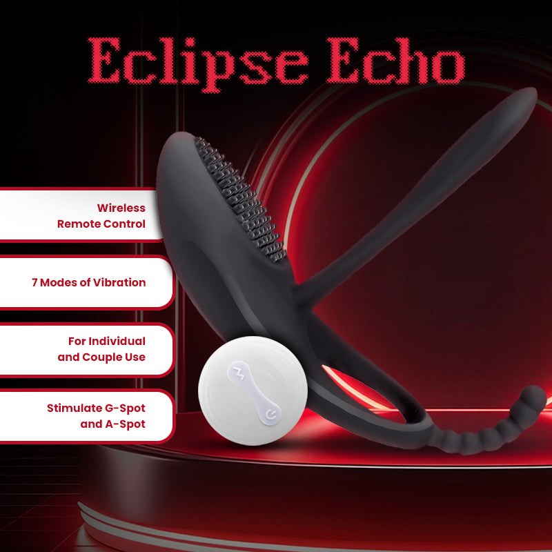 Eclipse Echo - Remote Control Vibrating Cock Ring