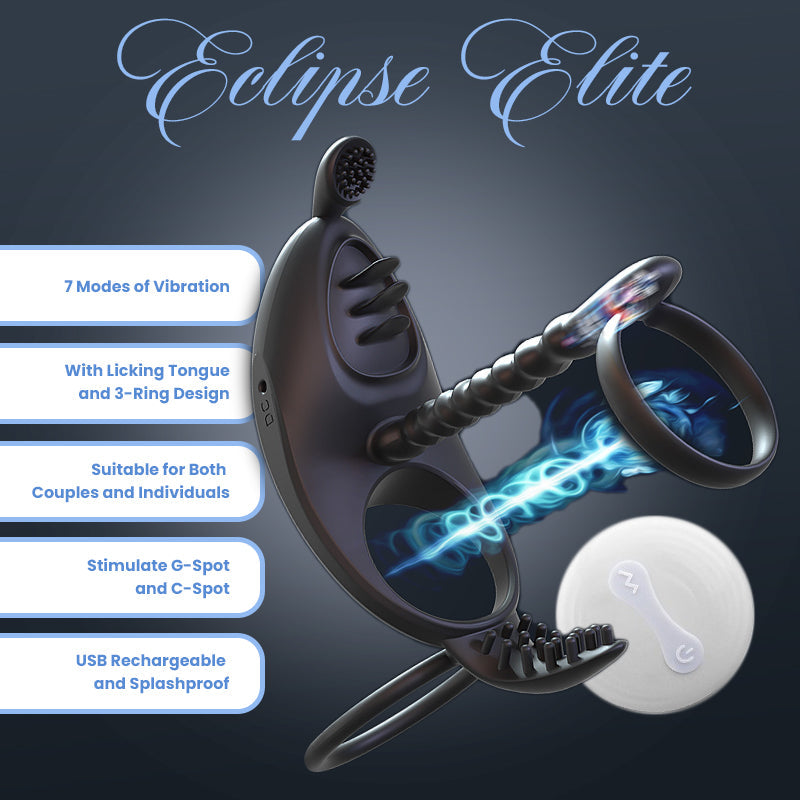 Eclipse Elite - Remote Control Vibrating Cock Ring