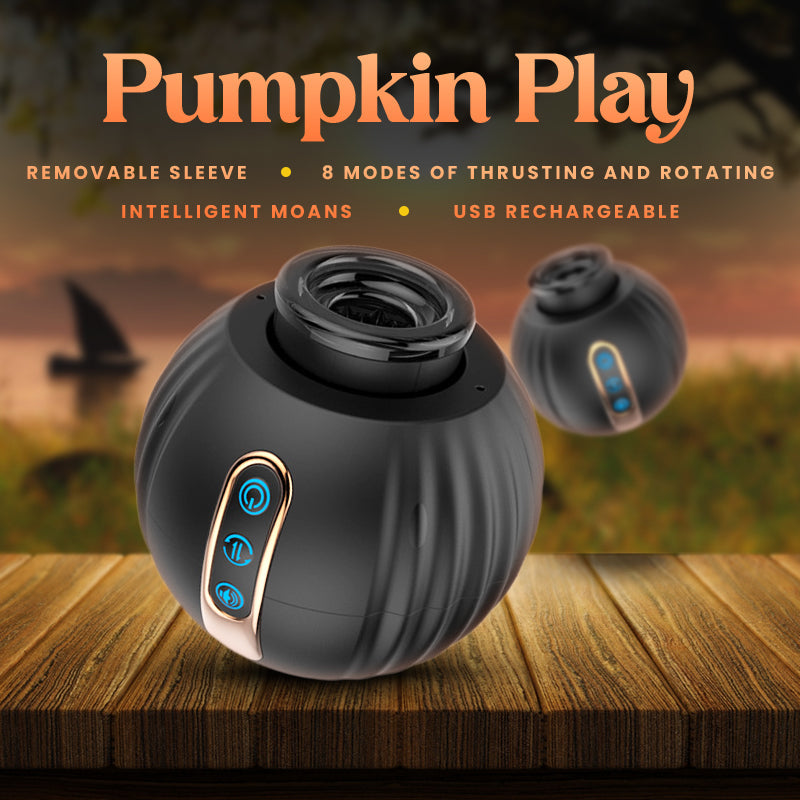 Pumpkin Play - Automatic Male Masturbator