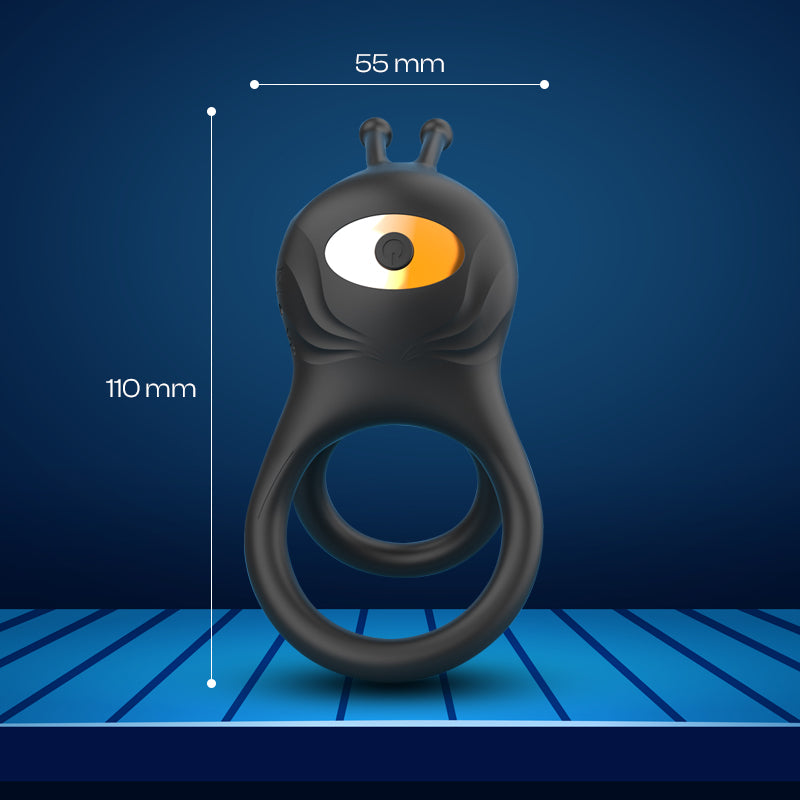 Nezar Night - Vibrating Dual Cock Ring