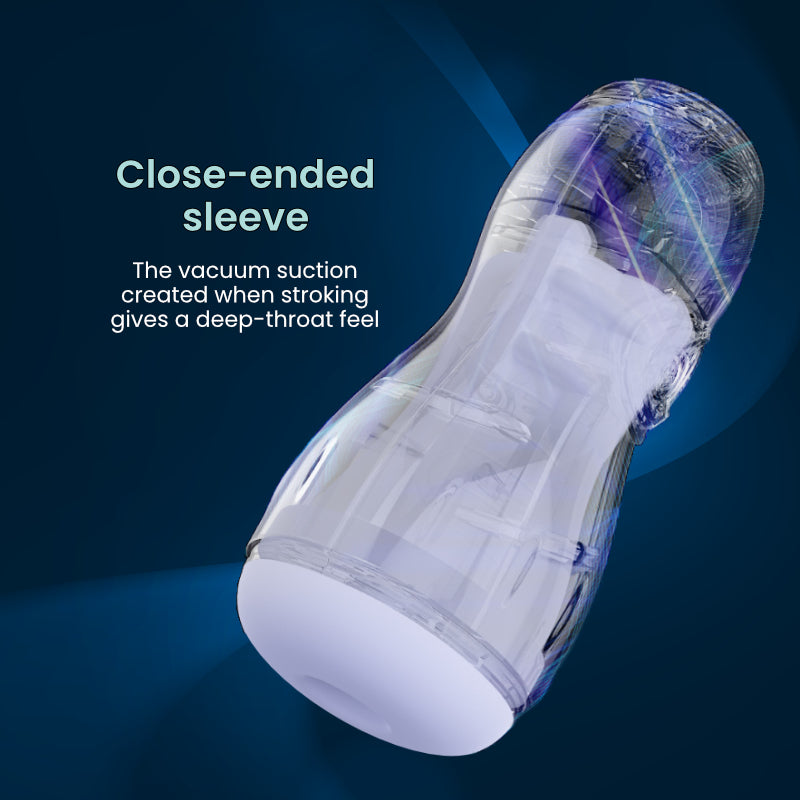 SensaSound Pleasure Tube - Vibrating Stroker