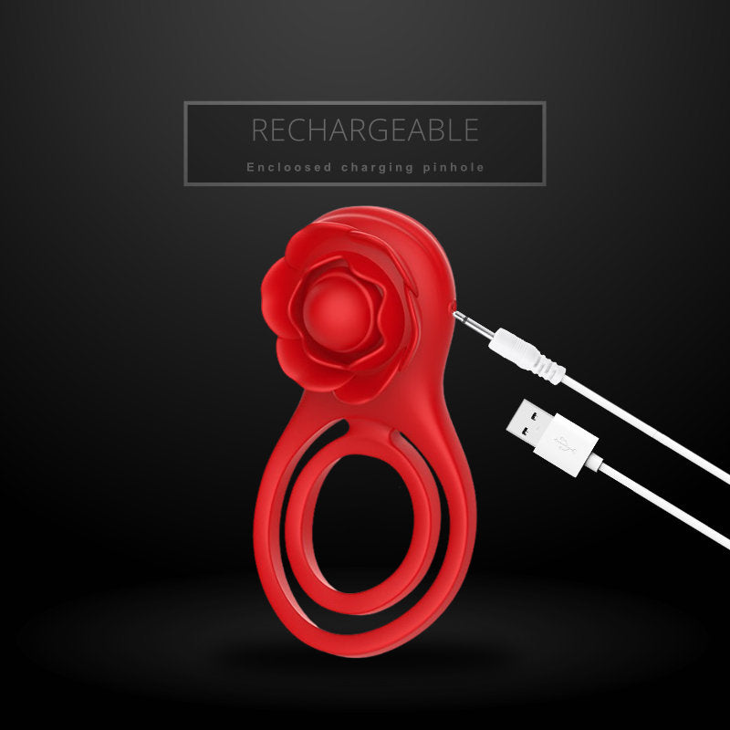 Petal Pulsar - Vibrating Dual Cock Ring