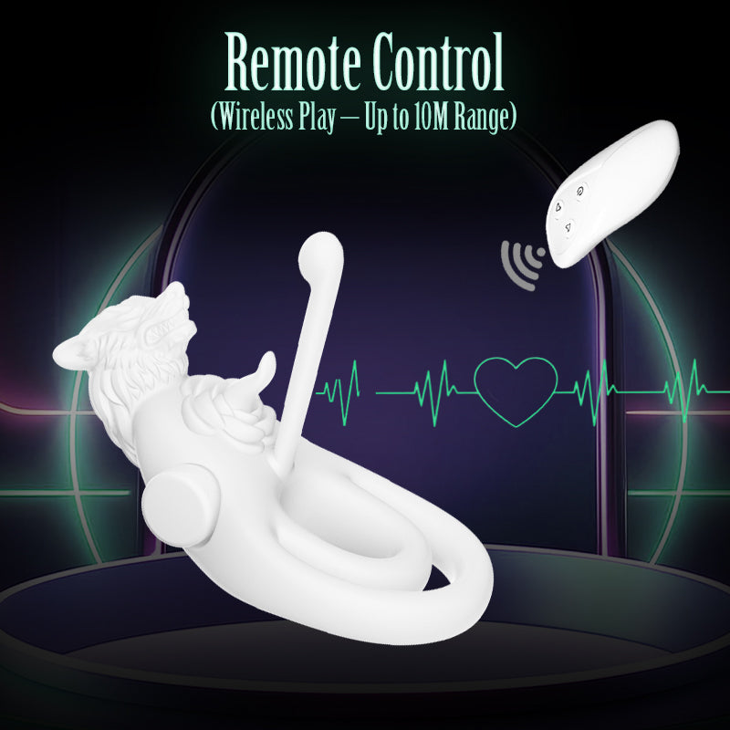 Howl’Wolf Hunt - Remote Control Vibrating Cock Ring