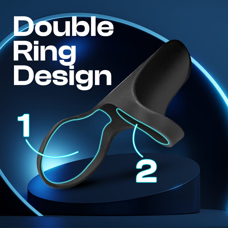 Shark Stylish - Double Silicone Cock Ring