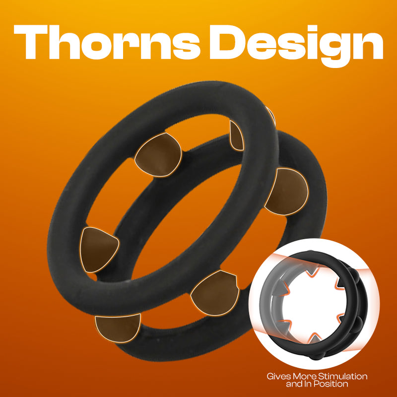 Thorny Temp - Silicone Cock Ring