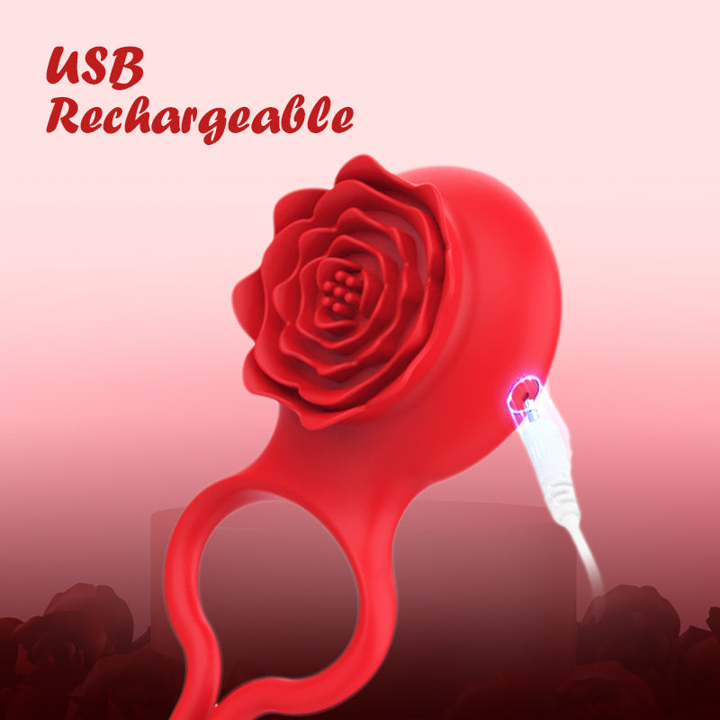 Rose Romance – Vibrating Cock Ring