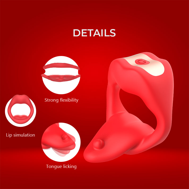 Tingle Tongue - Vibrating Cock Ring