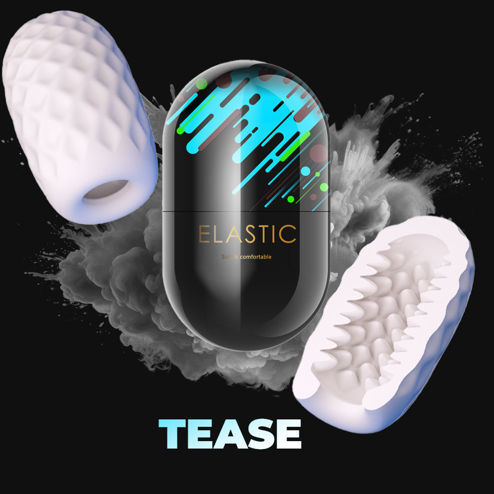 Squeeze 'n' Tease Capsule -  Manual Masturbator