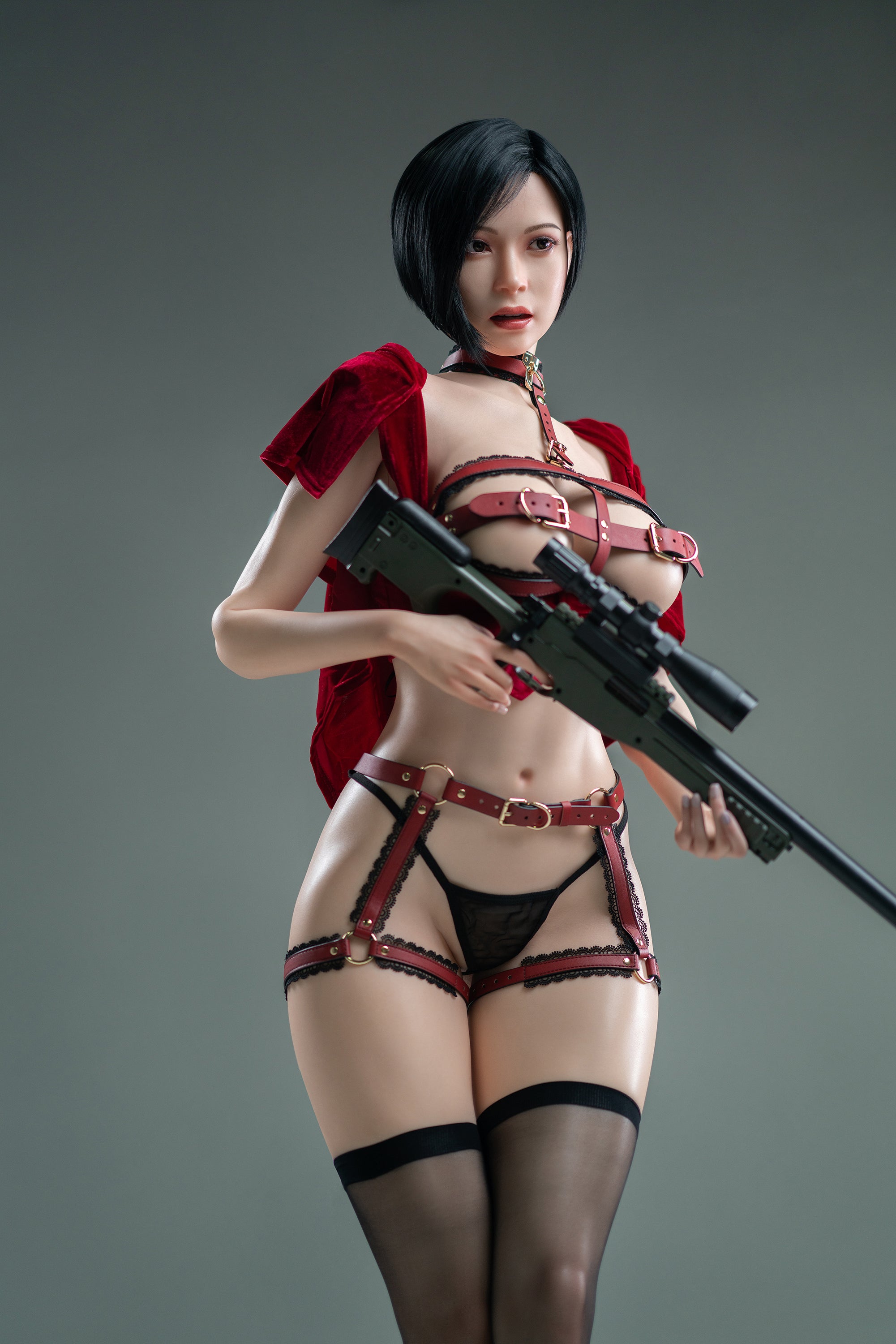 Game Lady 171 cm G Silicone - Ada Wong (Tête souple)