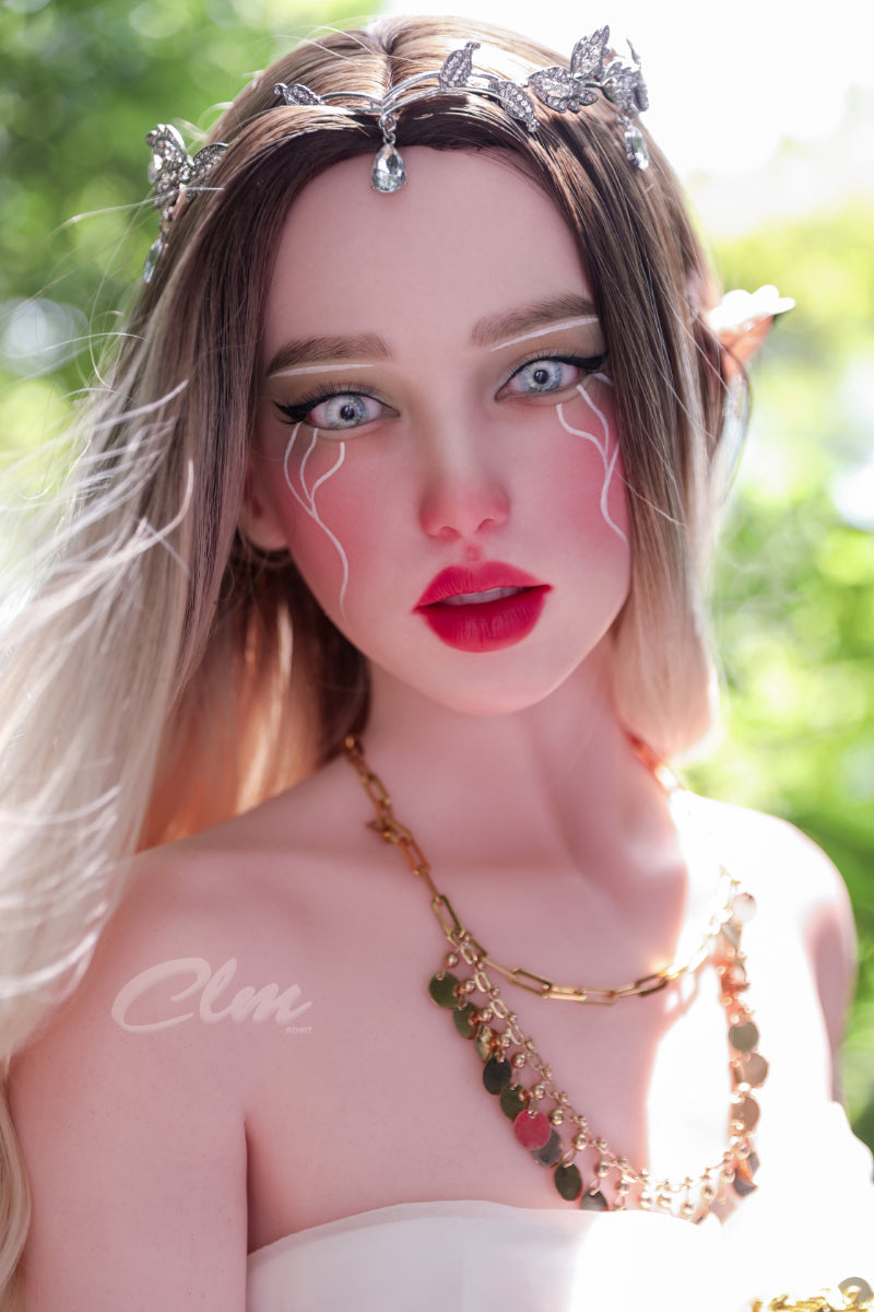 CLIMAX DOLL 157 cm 실리콘 - 아테나 (이동식 턱)