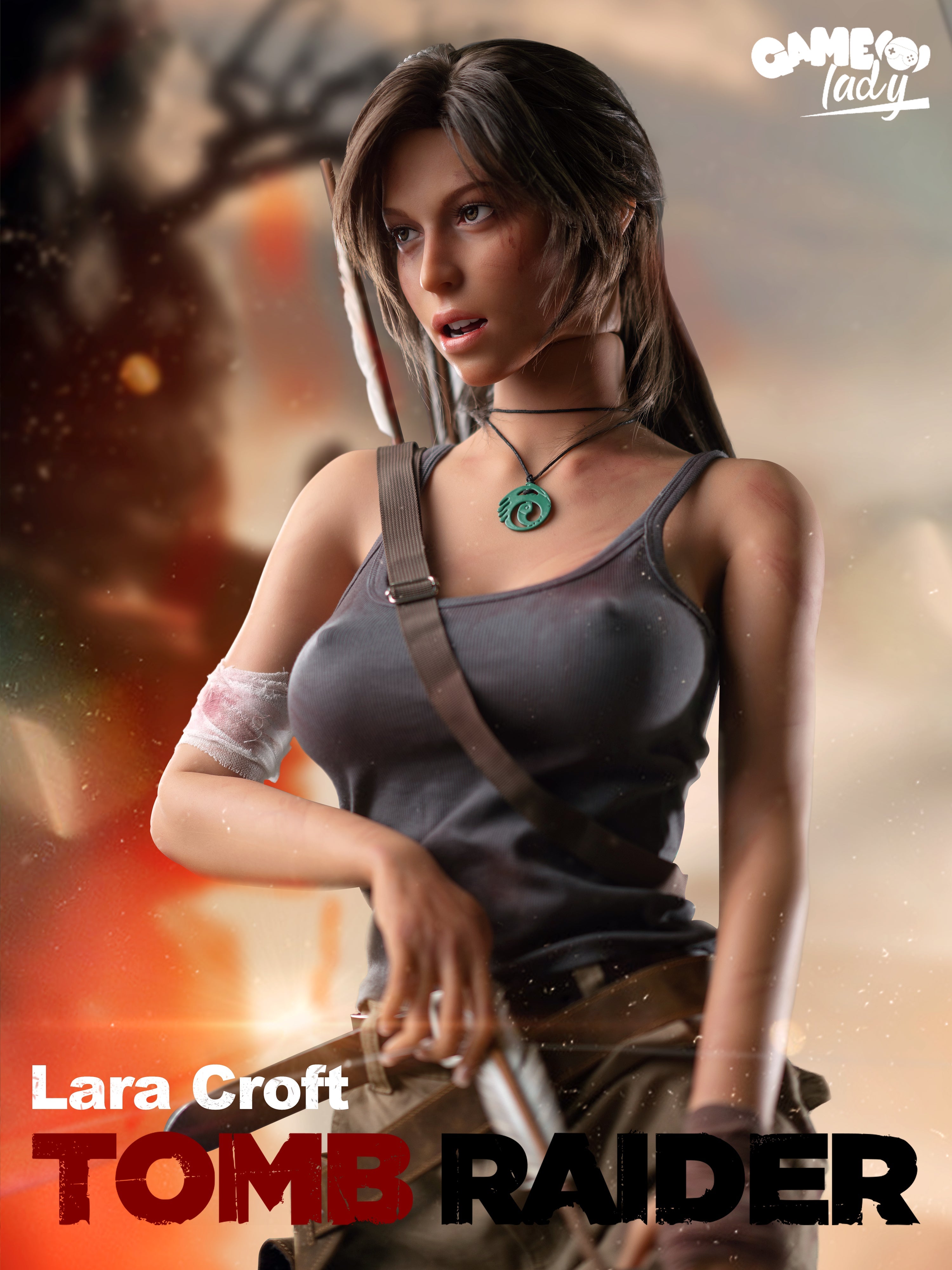 Game Lady 166 cm Silicone - Lara (Soft Head)