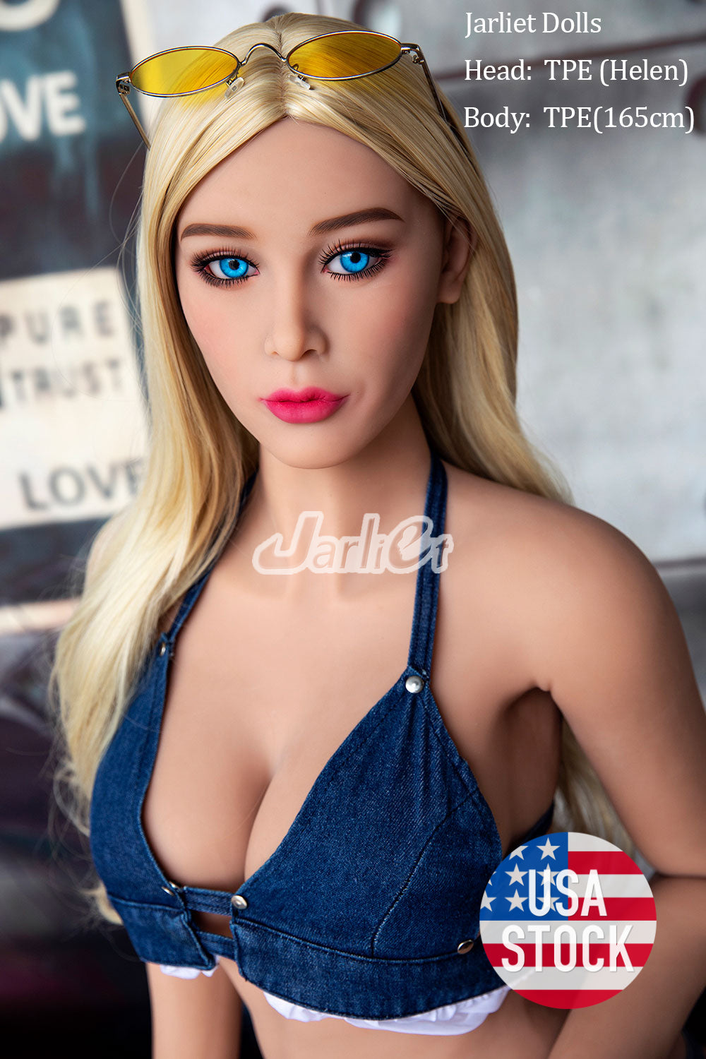 Jarliet Doll 165 cm TPE - Helen (USA)