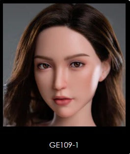 Zelex Doll Head number GE109-1 with Implanted Hair
