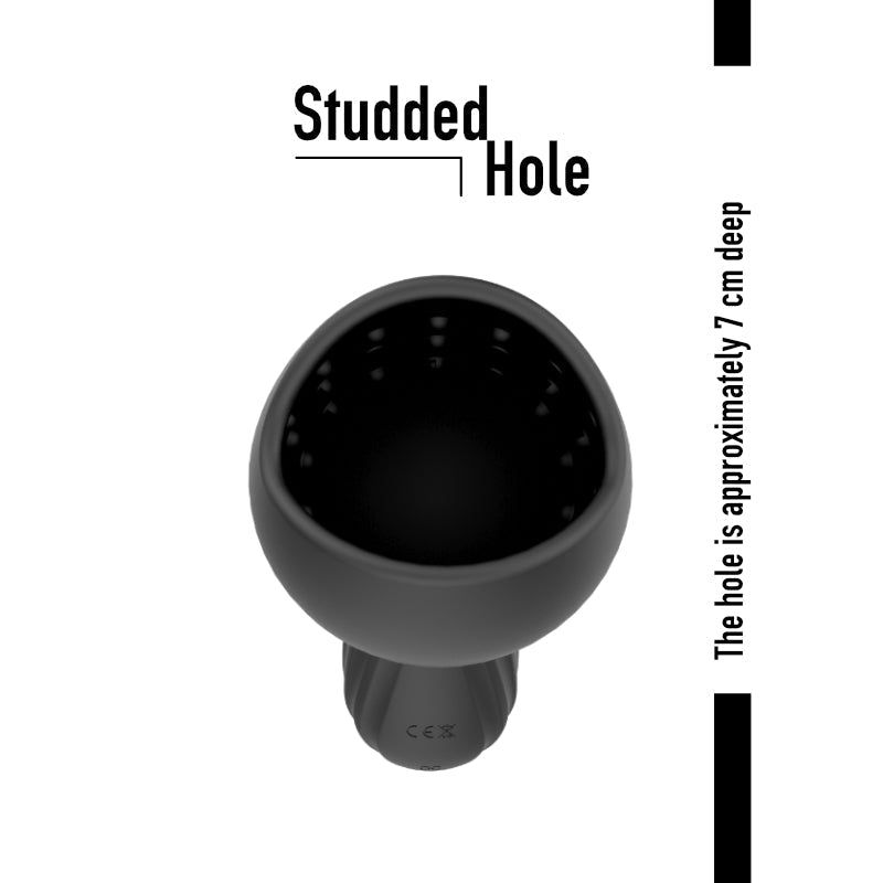 Black Hole Vibrating Male Stroker - FRISKY BUSINESS SG