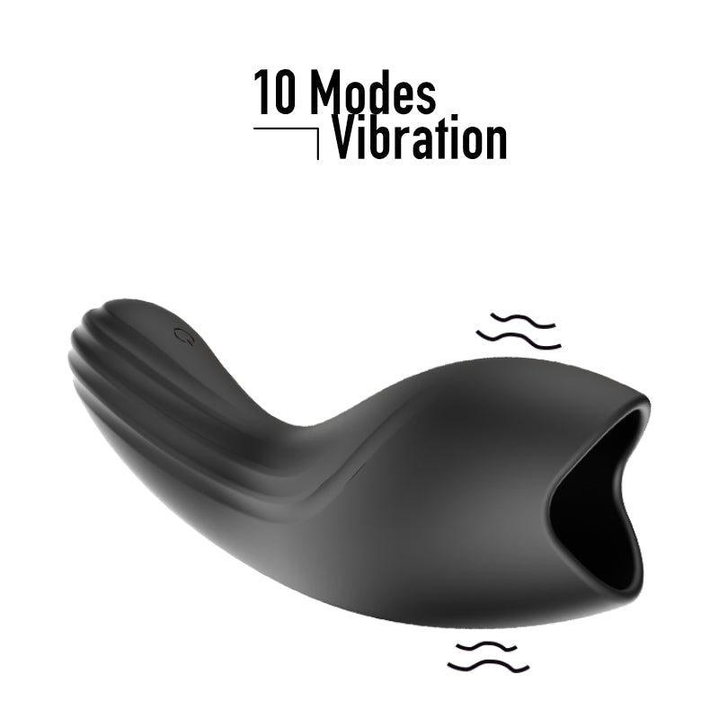 Black Hole Vibrating Male Stroker - FRISKY BUSINESS SG