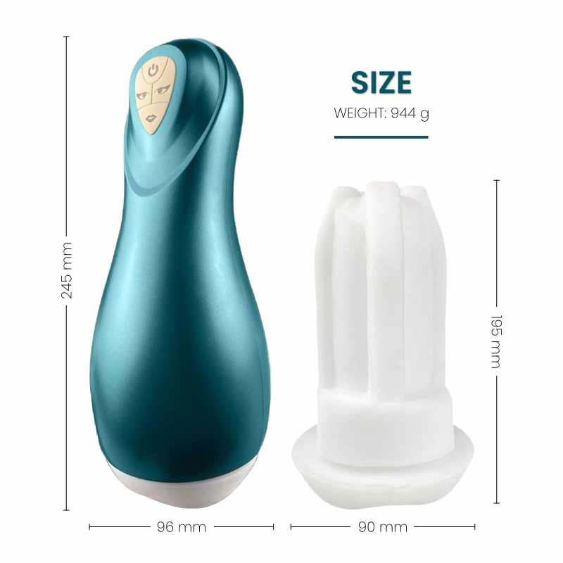 EuphoriaX - Dual Action Rechargeable Masturbator - FRISKY BUSINESS SG