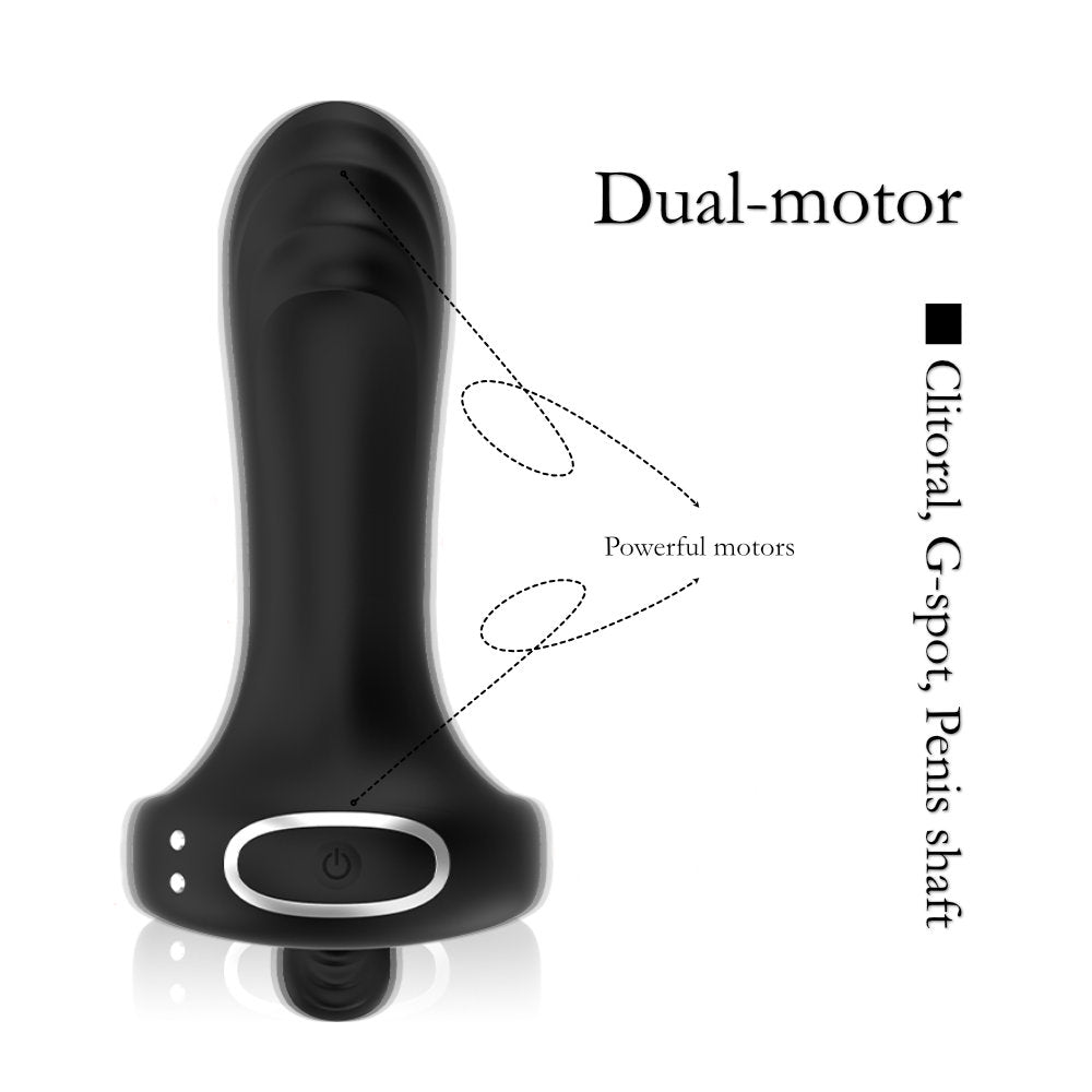 Investigator – Dual Motor Vibrating Penis Ring - FRISKY BUSINESS SG