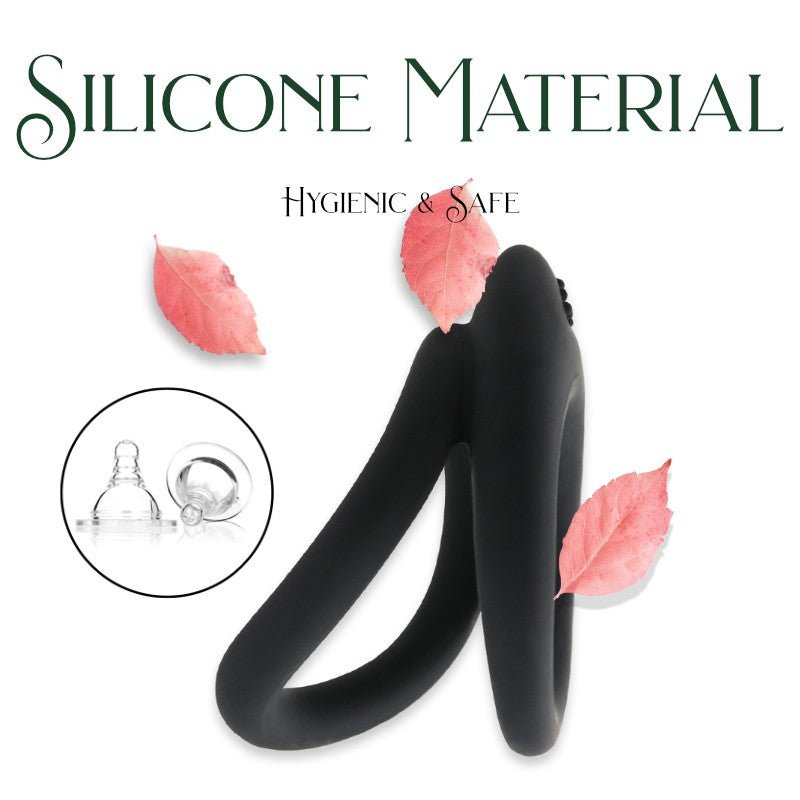 Silicone - Dual Penis Ring - FRISKY BUSINESS SG