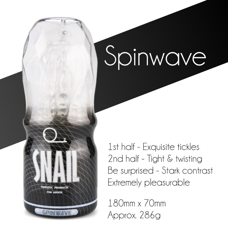 Snail™ Transparent Male Masturbation - FRISKY BUSINESS SG