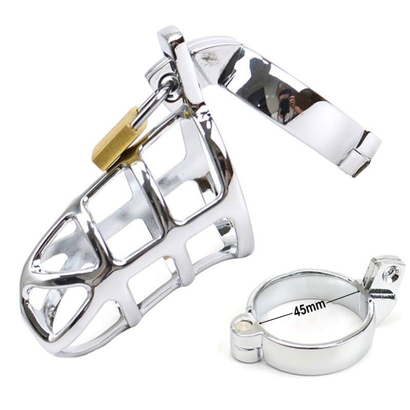 Steel Chastity Cage - FRISKY BUSINESS SG