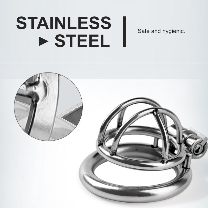 Steel Chastity Cage - FRISKY BUSINESS SG