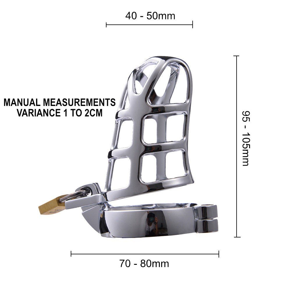 Steel Chastity Cage - FRISKY BUSINESS SG