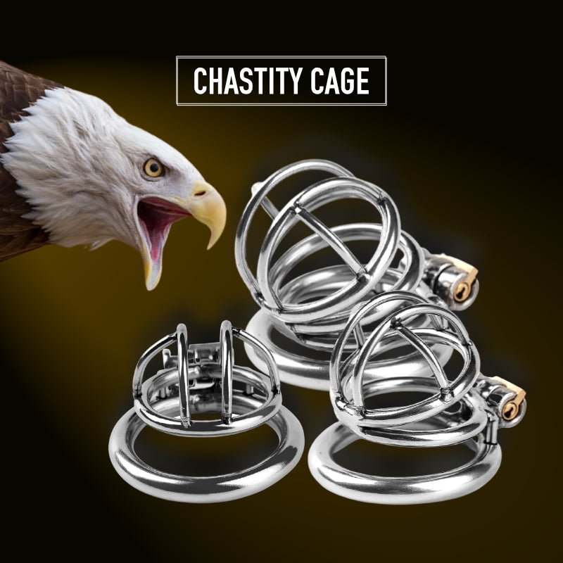 Steel Chastity Cage - FRISKY BUSINESS SG