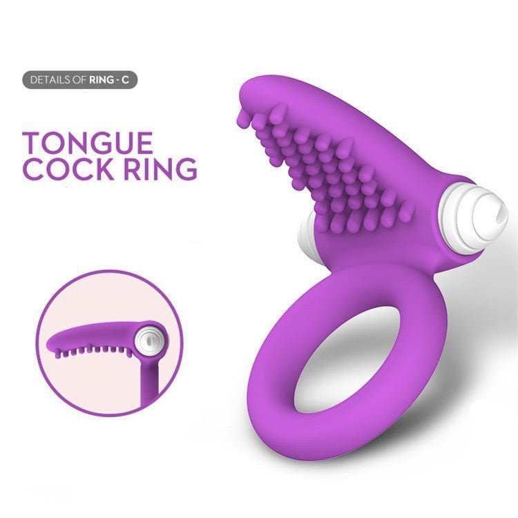 Vibrating Penis Ring - FRISKY BUSINESS SG